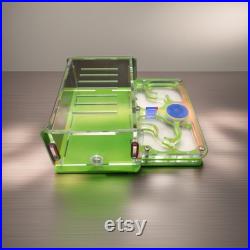 Ant-Resin Flat Humidity with Ant Nest Feeding Area Acrylic Ant Farm, Insect Antvilla Advanced Fancy Pet for House Ant,Anthill for Breeding
