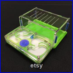 Ant-Resin Flat Humidity with Ant Nest Feeding Area Acrylic Ant Farm, Insect Antvilla Advanced Fancy Pet for House Ant,Anthill for Breeding