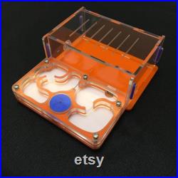 Ant-Resin Flat Humidity with Ant Nest Feeding Area Acrylic Ant Farm, Insect Antvilla Advanced Fancy Pet for House Ant,Anthill for Breeding