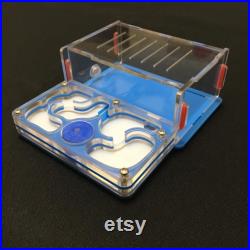 Ant-Resin Flat Humidity with Ant Nest Feeding Area Acrylic Ant Farm, Insect Antvilla Advanced Fancy Pet for House Ant,Anthill for Breeding