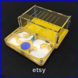 Ant-Resin Flat Humidity with Ant Nest Feeding Area Acrylic Ant Farm, Insect Antvilla Advanced Fancy Pet for House Ant,Anthill for Breeding