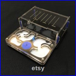 Ant-Resin Flat Humidity with Ant Nest Feeding Area Acrylic Ant Farm, Insect Antvilla Advanced Fancy Pet for House Ant,Anthill for Breeding