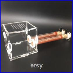 Bamboo Test Tube -Handmade Different Size feeding area Ant Farm House, Ant Nest,Pet Anthill Workshop, Queen and Colony,Nest, Anthill,Outside