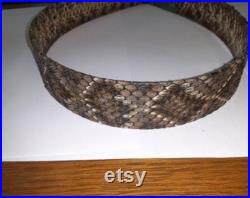 Bande Western Diamondback Rattlesnake 1 Inch Hat