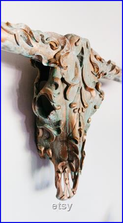 Crâne de taureau de Patina