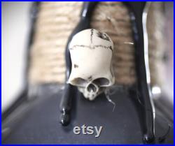 Potion magique Élixir de la Nuit Éternelle Décoration ésotérique gothique, curiosité sorcière, fiole mystique