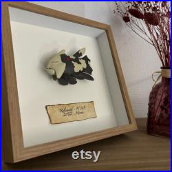 RELICANTH 369 Figurine de collection style taxidermie and entomologie sous cadre RELICANTH 369 Figurine de collection style taxidermie and entomologie sous cadre