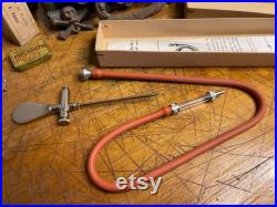 Rare Trocart pneumatique allemand KaWe complet et boîte Instrument médical vintage de collection Aspirateur Dr Potain Dr Dieulafoy Hirudo