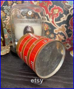 Rare boîte de pastilles Pulmoll ancienne pharmacie apothicaire tôle XXe 20th Cabinet de curiosités, médicament vintage, médecine retro