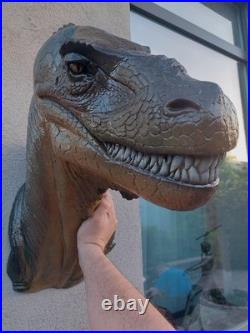 Sculpture tête de cerf murale tête de dinosaure T-rex taxidermie polystyrène