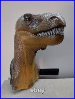 Sculpture tête de cerf murale tête de dinosaure T-rex taxidermie polystyrène