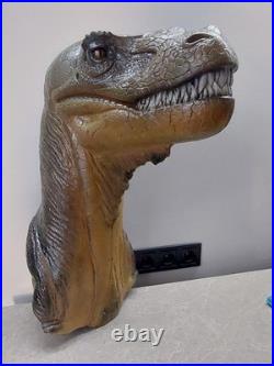 Sculpture tête de cerf murale tête de dinosaure T-rex taxidermie polystyrène