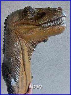 Sculpture tête de cerf murale tête de dinosaure T-rex taxidermie polystyrène