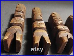 Série de sept tiki Océanie