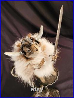 Taxidermie écureuil Viking