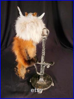 Taxidermie écureuil Viking