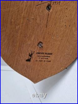 Trophée Tête Chamois Naturalisé 1979 Taxidermie Signé
