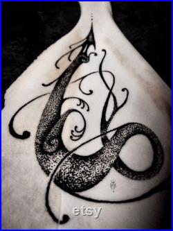 Urnes Dragon Style, Shoulder Blade Bone