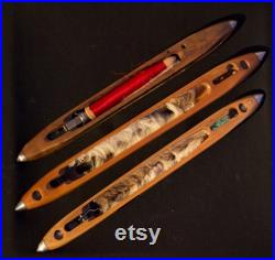 Véritable navettes traditionnelles pour métier à tisser ancien