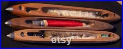Véritable navettes traditionnelles pour métier à tisser ancien