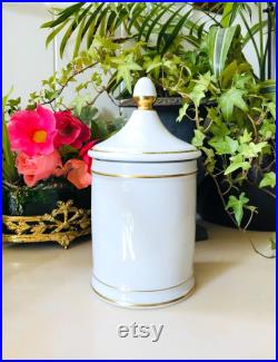 Vintage Pot à Pharmacie Ext Colombo en Porcelaine de Limoges Goumot-Labesse, Collection Pharmacie, Médecine, Apothicaire France Vintage Pot à Pharmacie Ext Colombo en Porcelaine de Limoges Goumot-Labesse, Collection Pharmacie, Médecine, Apothicaire France