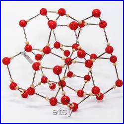 vintage School Educational Molecular Model Of Ice 9510